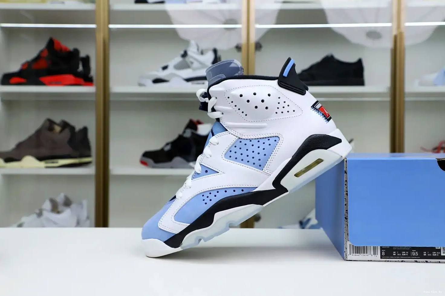 HOME' JORDAN 6 Kimikick AIR RETRO 'UNC 0520